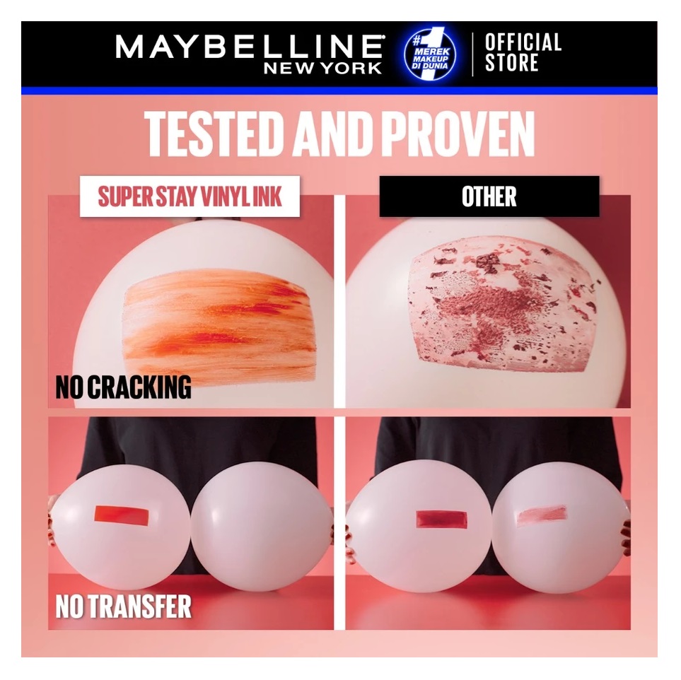 L’Oréal Maybelline New York Superstay Vinyl Ink 65 Saucy