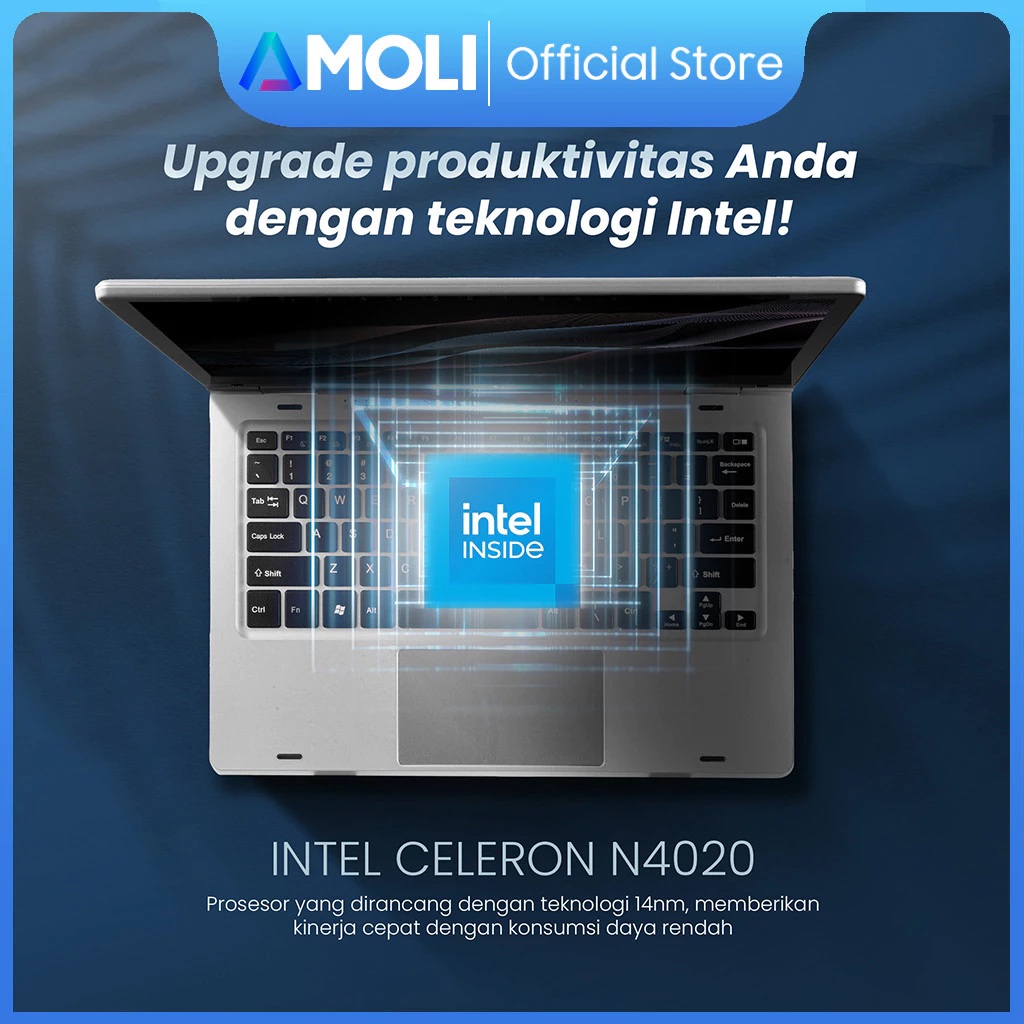  AMOLI 2 in1 Laptop Touchscreen Intel N4020