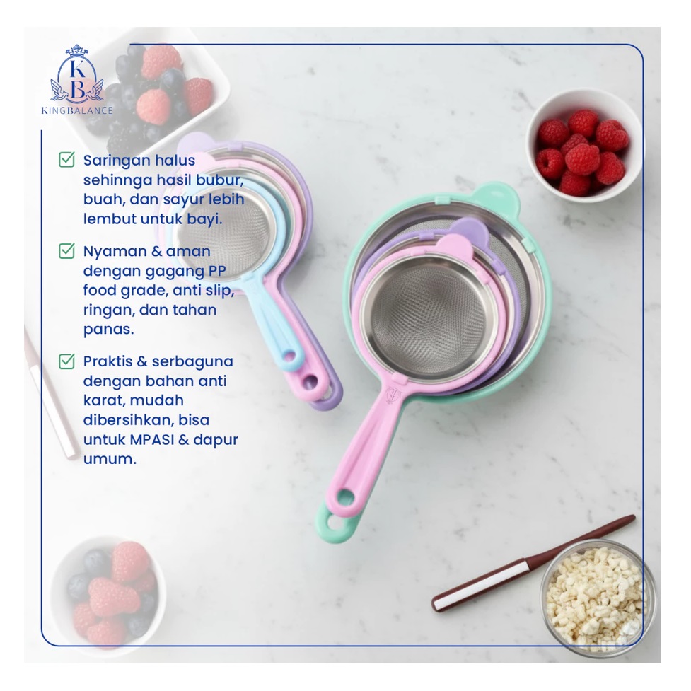 King Balance Stainless King Balance Saringan Ceko Skimmer 361 8 cm