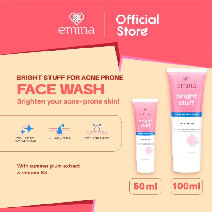 Paragon Technology and Innovation Emina Bright Stuff for Acne Prone Skin Face Wash