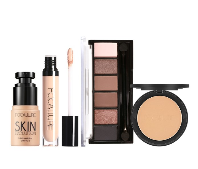 Focallure 4 Pcs Professional Makeup Set Beauty Makeup