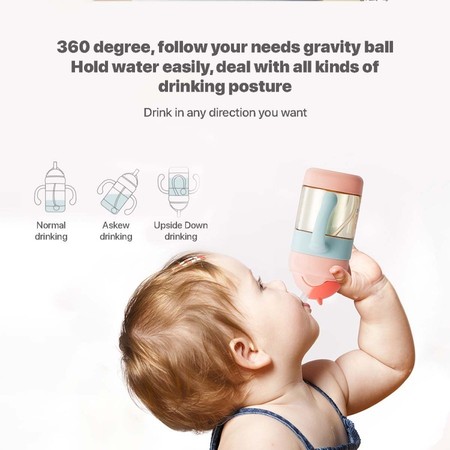 Kiip Kiip Indonesia Sakumini Botol Minum Sedotan