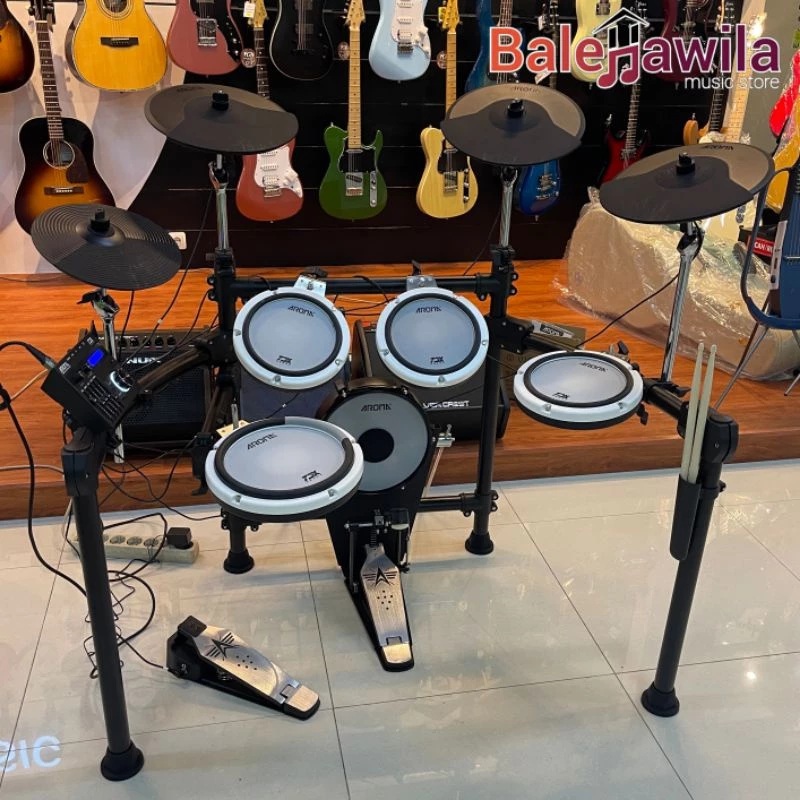  Aroma Mesh Electronic Drum Set TDX-25 II