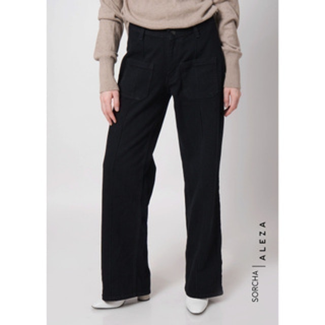Saura Pants Denim Black 3
