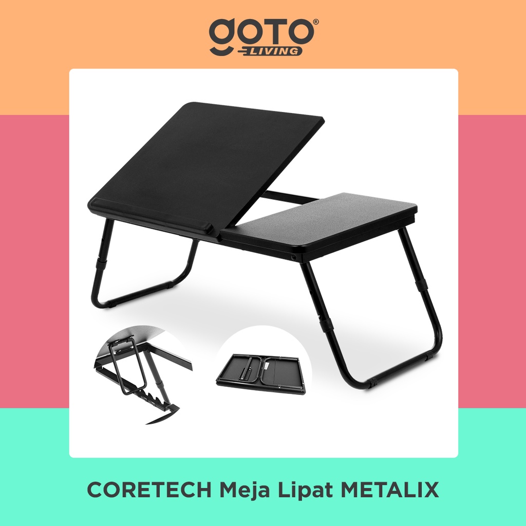 Goto Living Coretech Metalix Meja Lipat Portable Serbaguna
