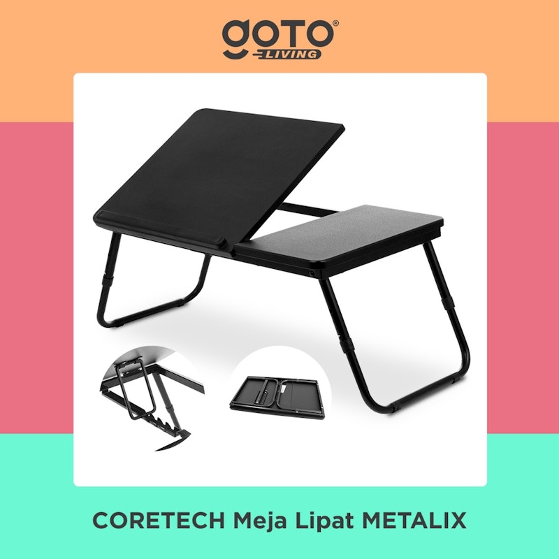 Coretech Metalix Meja Lipat Portable Serbaguna 5