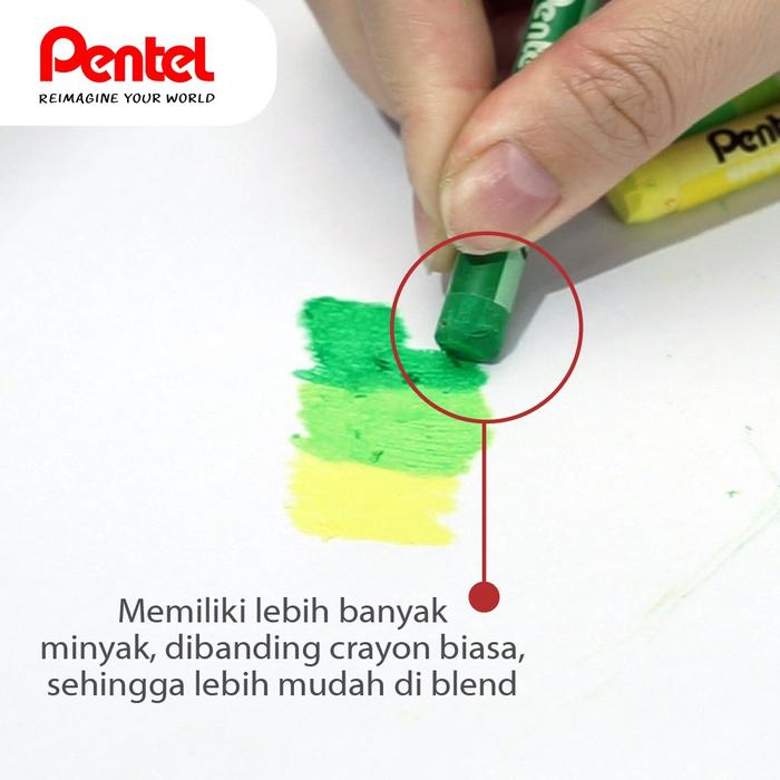 Pentel Pentel Arts Oil Pastel PHN 50