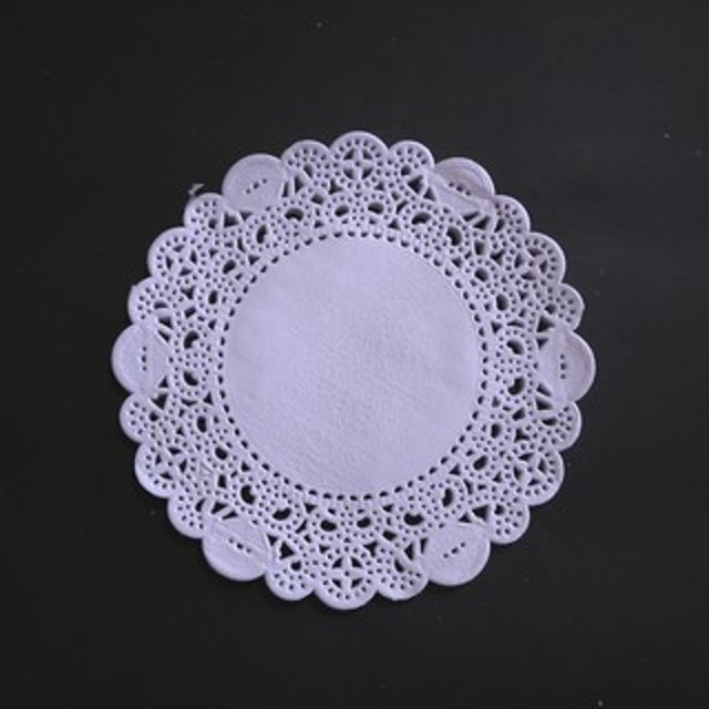  Alas Kue Kertas Renda 25 Pcs