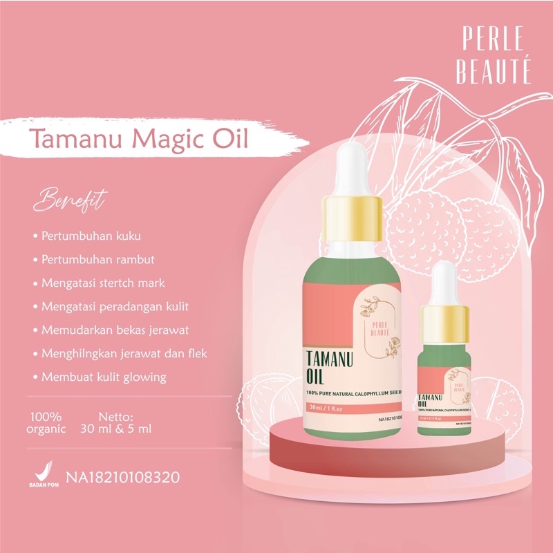 Dian Indah Abadi Perle Beaute Tamanu Oil
