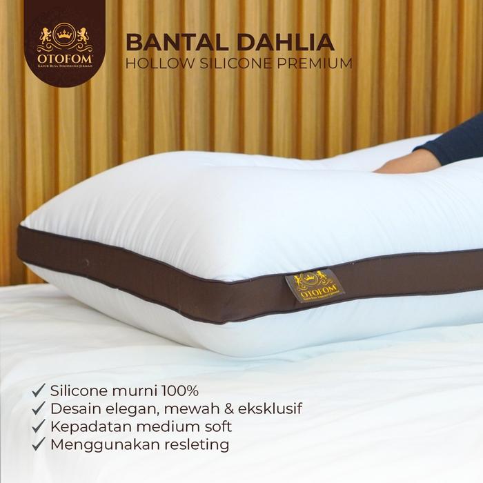  Otofom Bantal Dahlia Hollow Silicon Premium