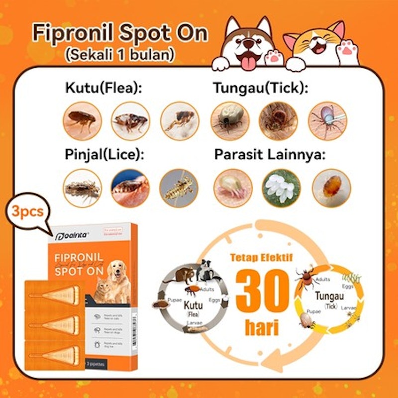 Puainta Fipronil Spot On 3