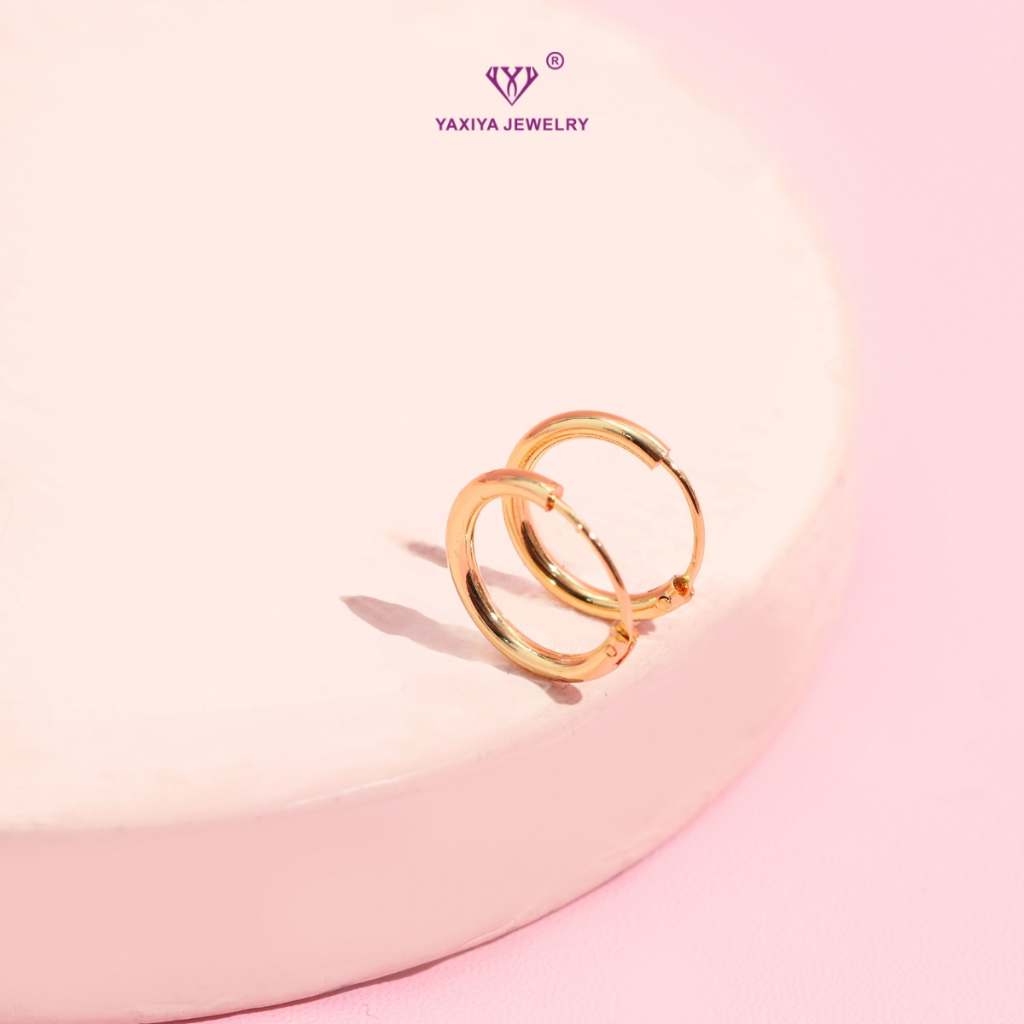 Yaxiya Jewelry Indonesia Yaxiya Anting Gipsy Polos A11826