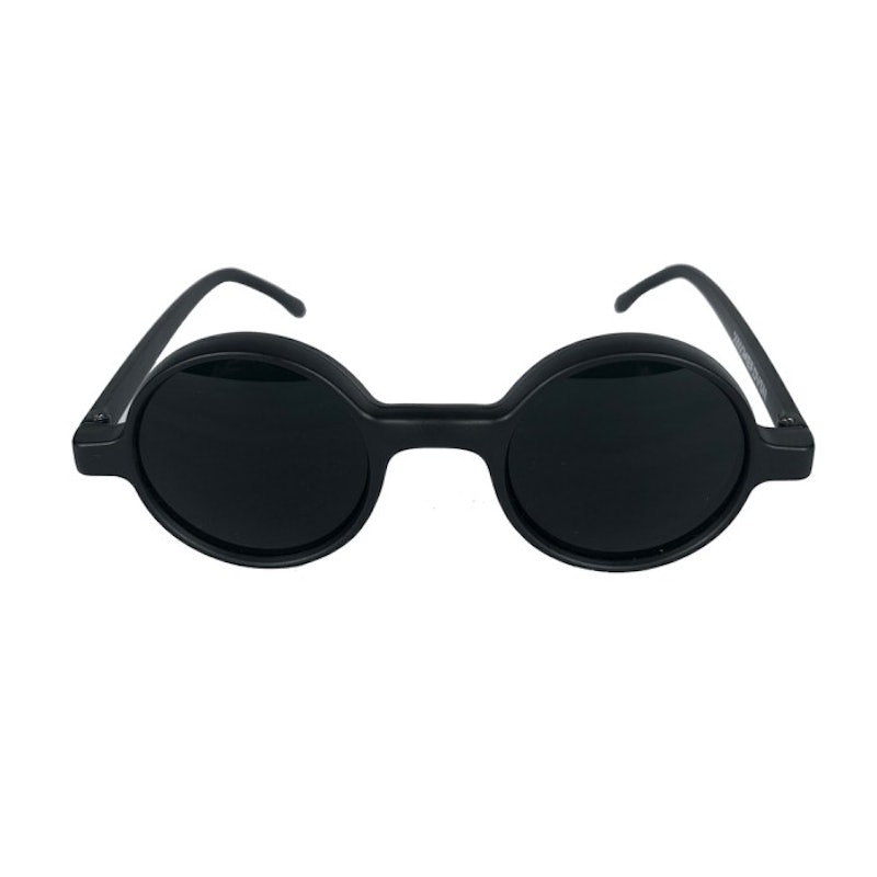MEF Kacamata Bulat Hitam 4