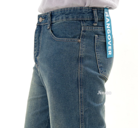 JINISO Denim Loose Jeans Pria 3