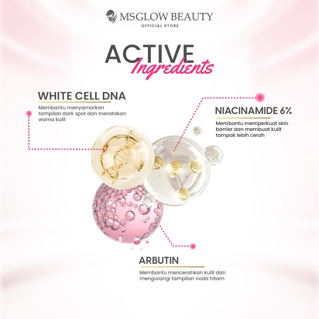 Kosmetika Cantik Indonesia MS Glow White Cell DNA™ Night Cream