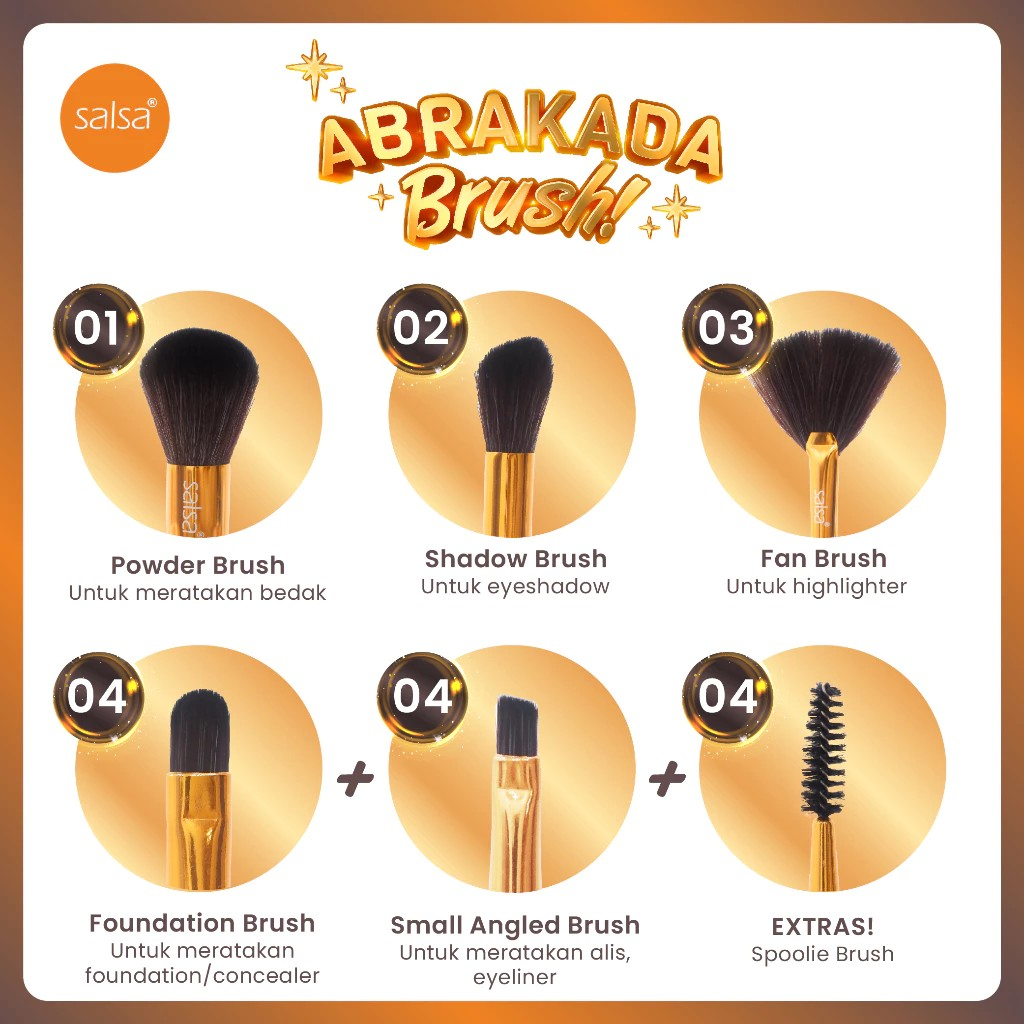 SALSA® Abrakada Brush Set