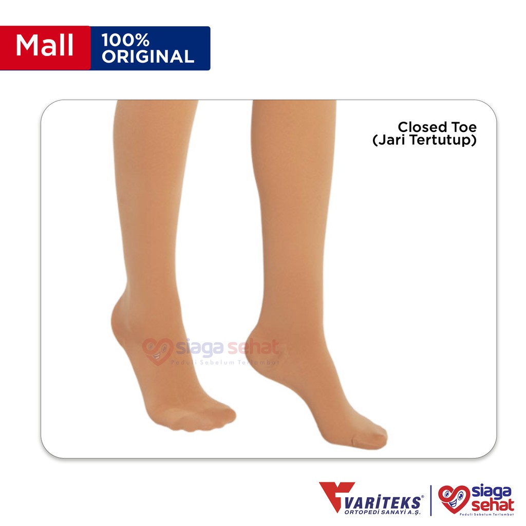 Variteks Ortopedi Sanayi A.Ş. Variteks Pregnancy Pantyhose Varicose Stocking Closed Toe 907