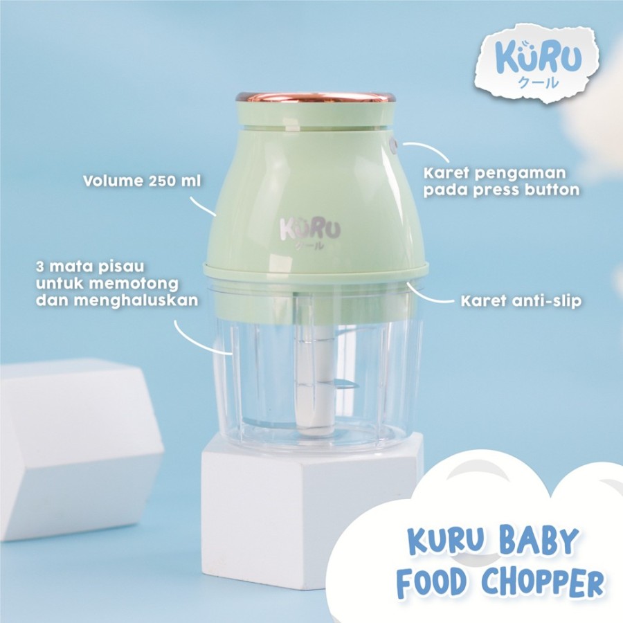 Kuru Baby Indonesia KURU Portable Mini Chopper FC2001 