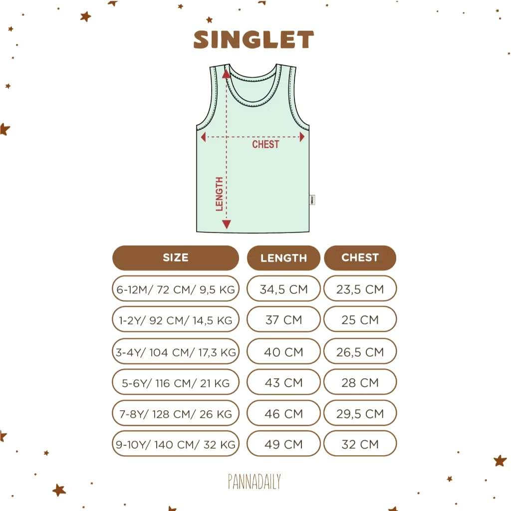 Bohopanna BOHOPANNA Singlet Anak Laki-Laki