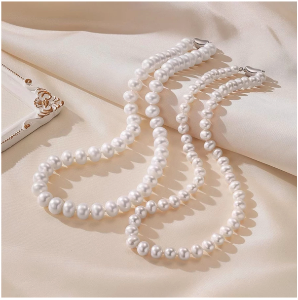 Auravibe Mermaid's Necklace Kalung Mutiara Pearl Choker