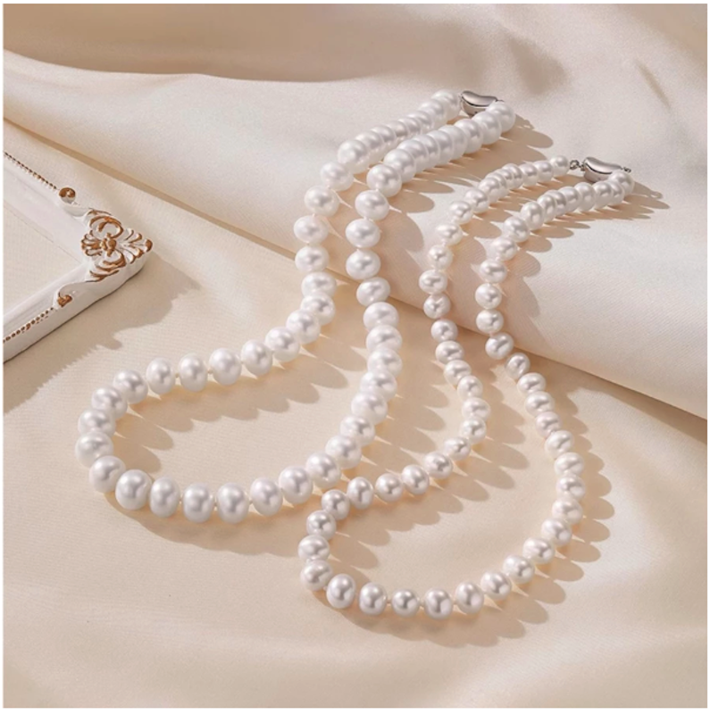 Mermaid's Necklace Kalung Mutiara Pearl Choker 2