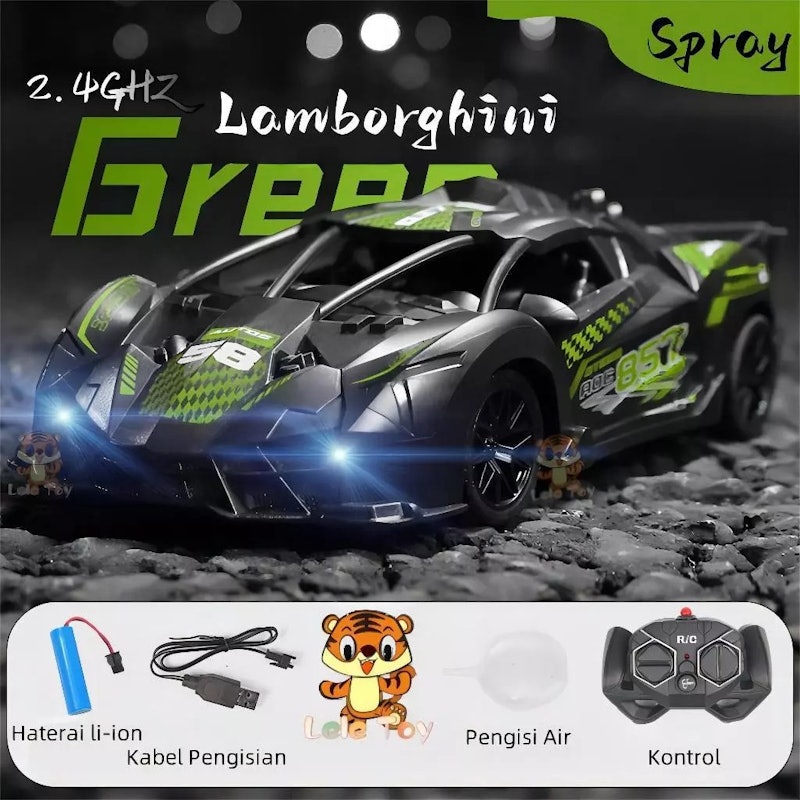 Lele Toys Dream Car Balap Drift RC Spray 4