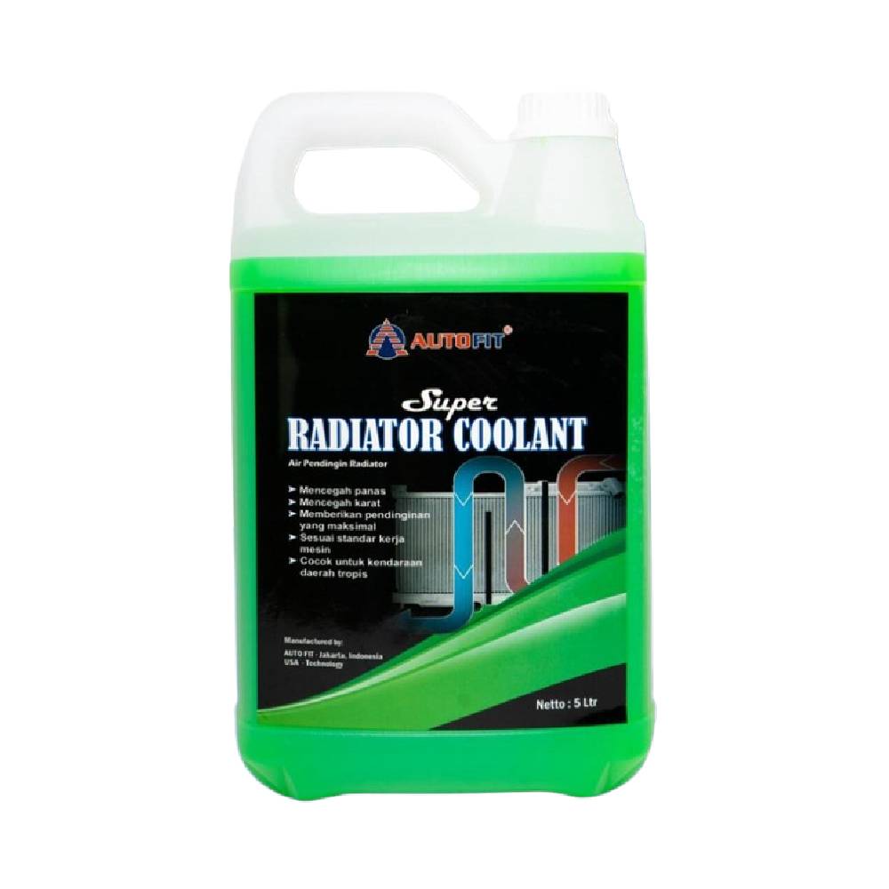 Autofit Super Radiator Coolant Hijau 5 liter 1