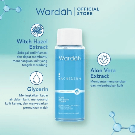 Paragon Technology and Innovation Wardah Acnederm Pore Refining Toner 