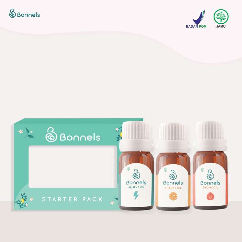 Bonnels Starter Pack (Diffuser + 3 Essential Oil 5ml)