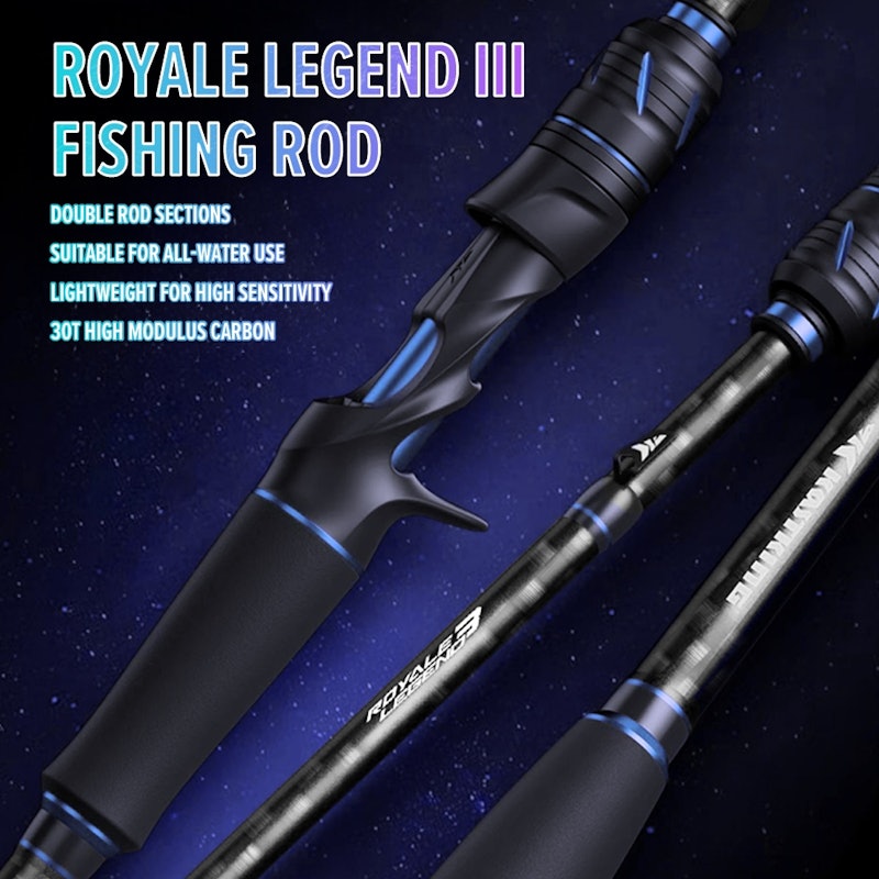 KastKing Royale Legend III Baitcasting Fishing Rod 2.13 m 3