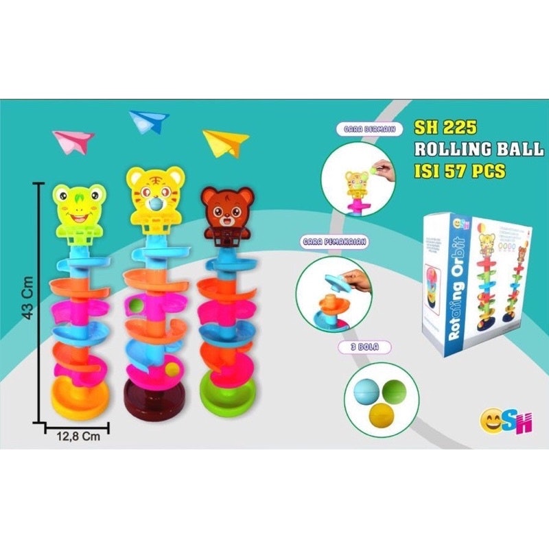 Mainan Edukasi Rotating Orbit 5