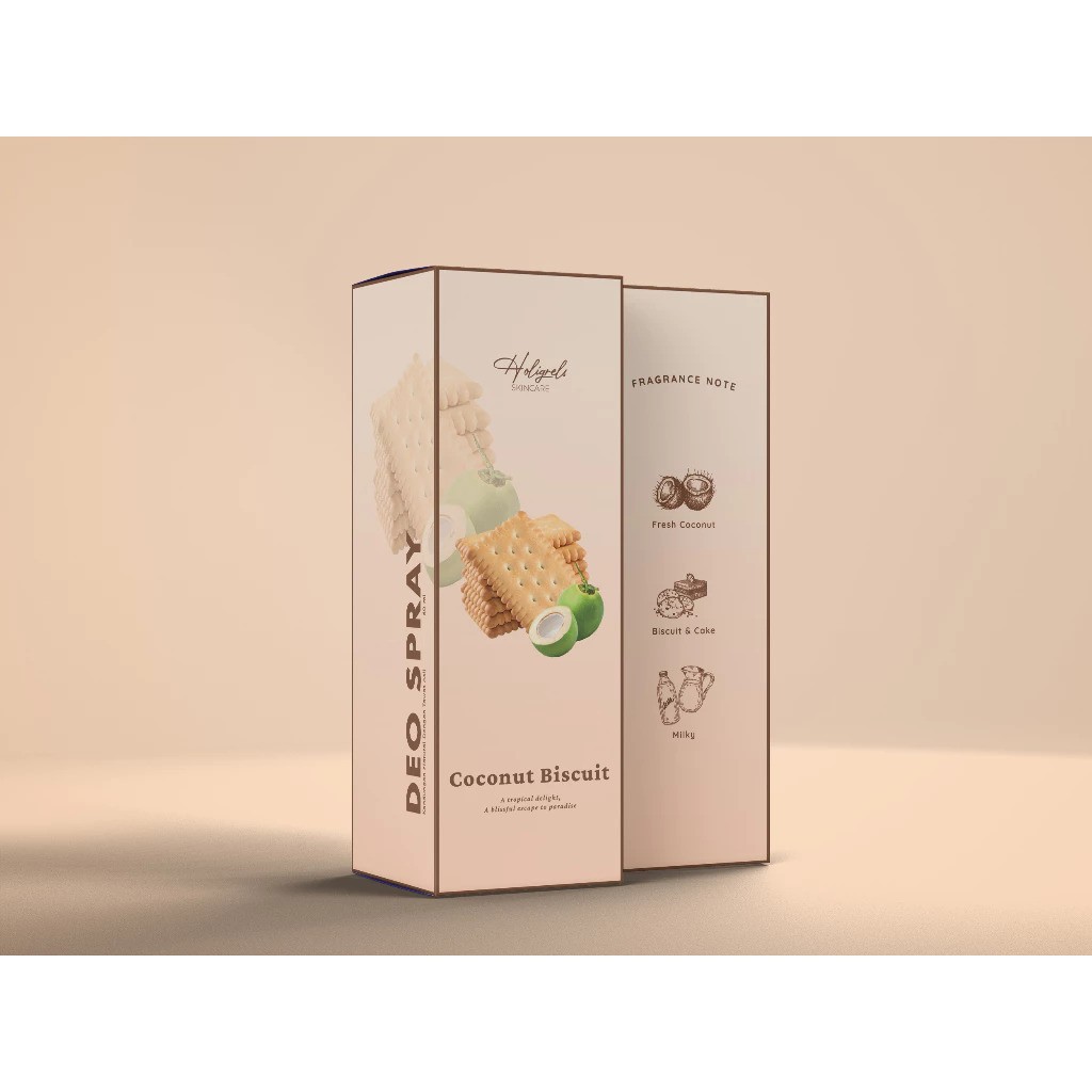 Holigrels Deo Spray Coconut Biscuit 