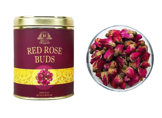 Pure Dried Red Rose Buds