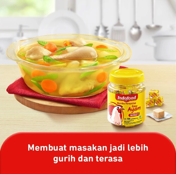 Indofood Sukses Makmur Indofood Bumbu Penyedap Rasa Ayam 100 g