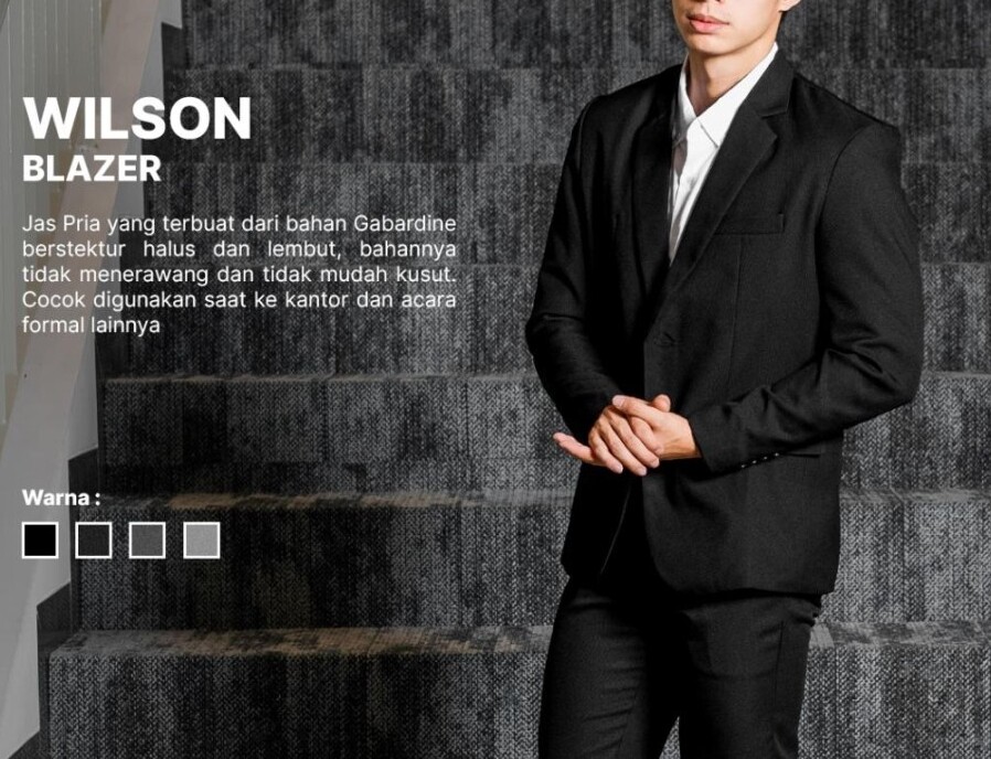 Coop Design Indonesia Coop Design Wilson Blazer Black