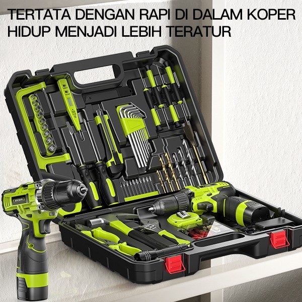  ZPER Tool Kit Bor Listrik 108 PCS ZP027