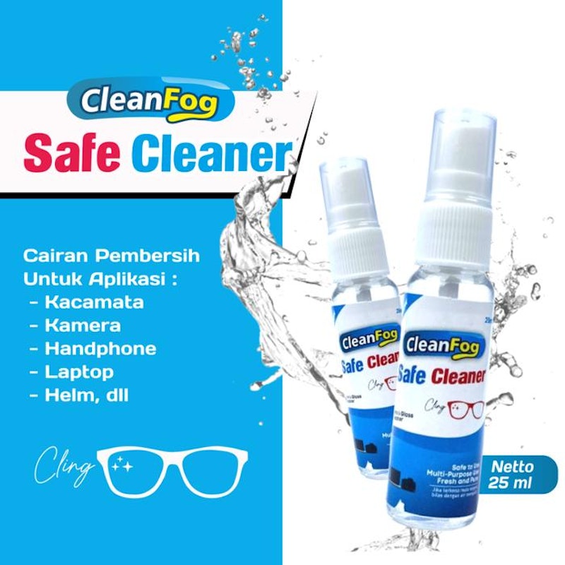 Cleanfog Pembersih Kacamata Spray 4