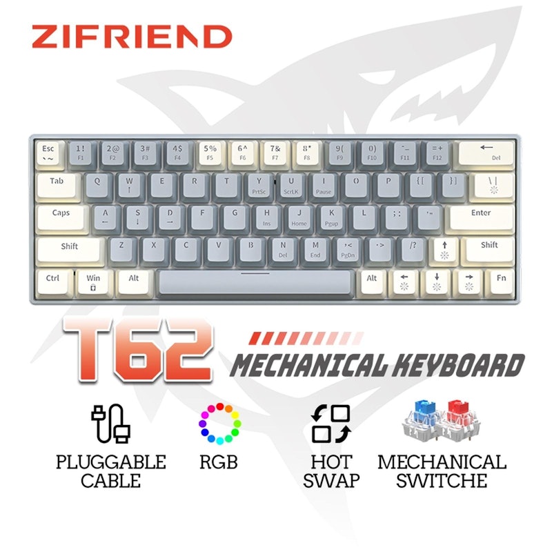 ZIFRIEND Mechanical Keyboard 5