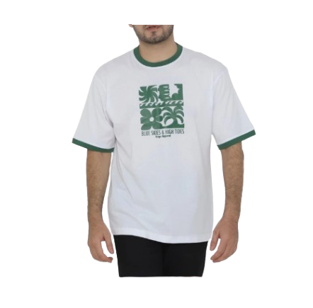 Erigo T-Shirt Ring Tee Fabion White 1