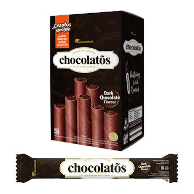 Chocolatos Dark Wafer Stick 1