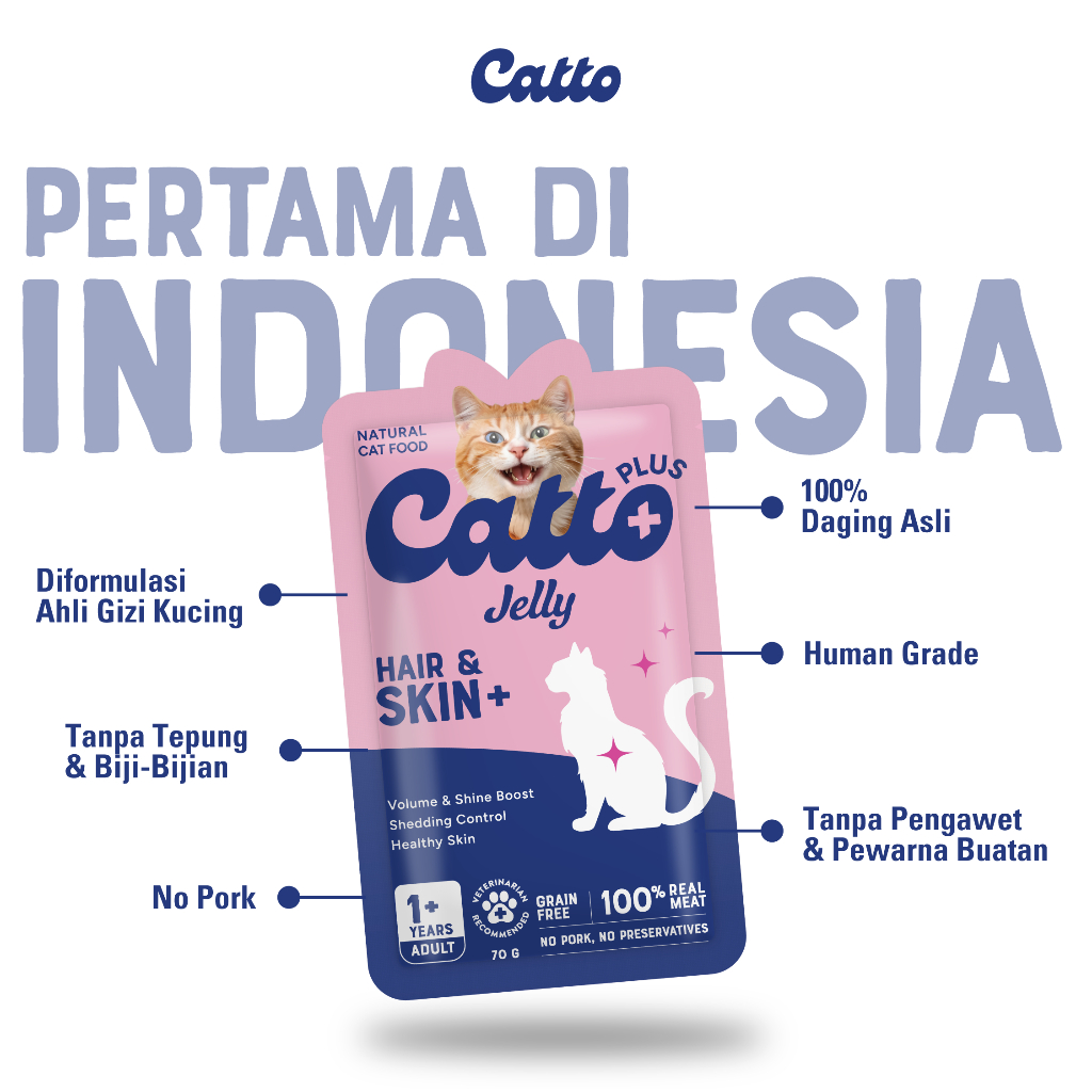 Catto Plus Jelly Hair & Skin+ 2