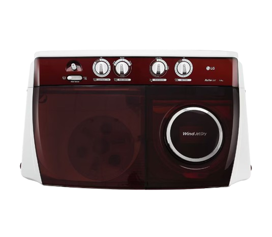 LG Electronics LG 9kg Mesin Cuci 2 Tabung P9050RTB