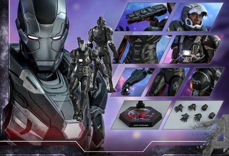 Marvel The Avengers: Endgame War Machine 1/6th Collectible Figure 5