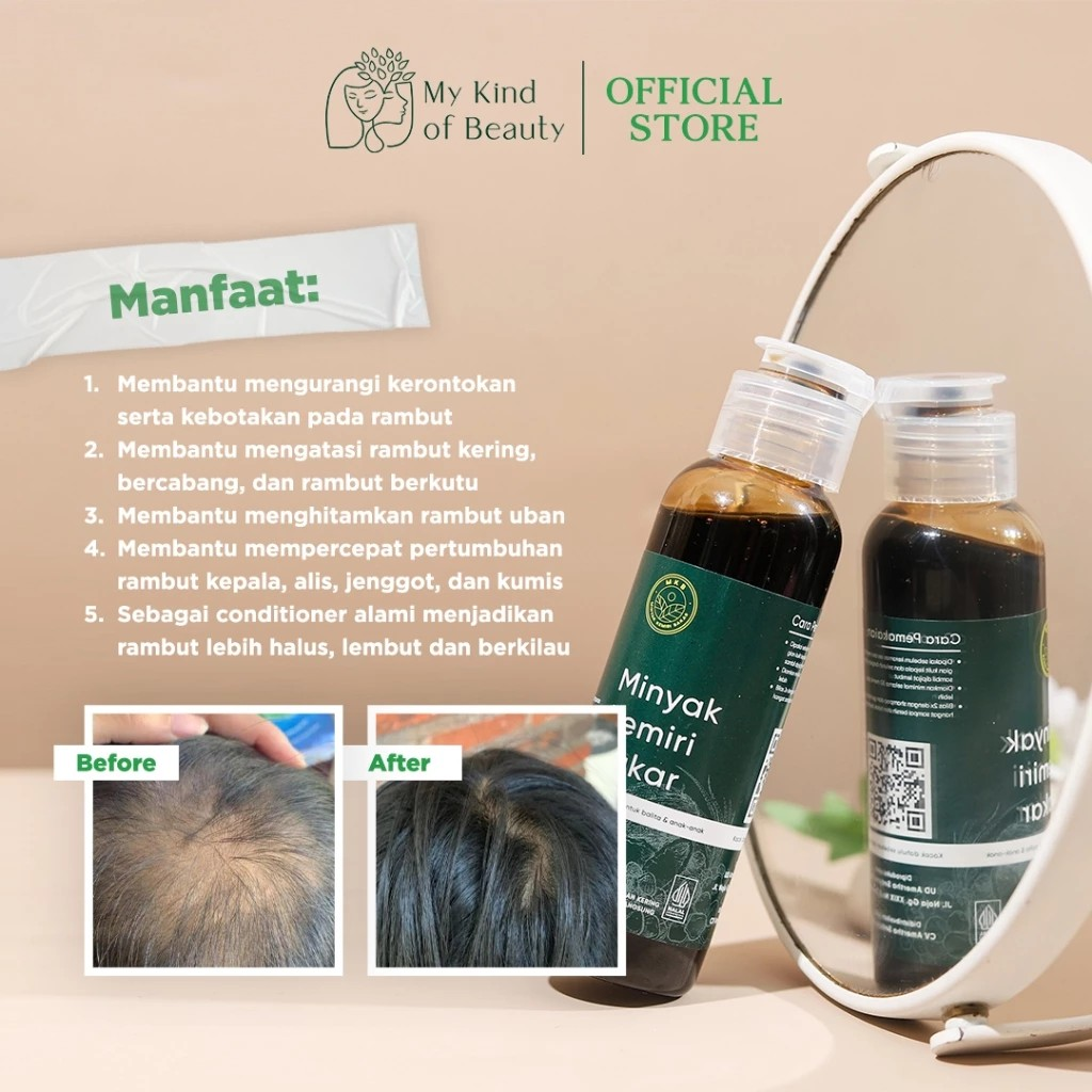 Amertha Sedana Sari My Kind of Beauty Minyak Kemiri Bakar