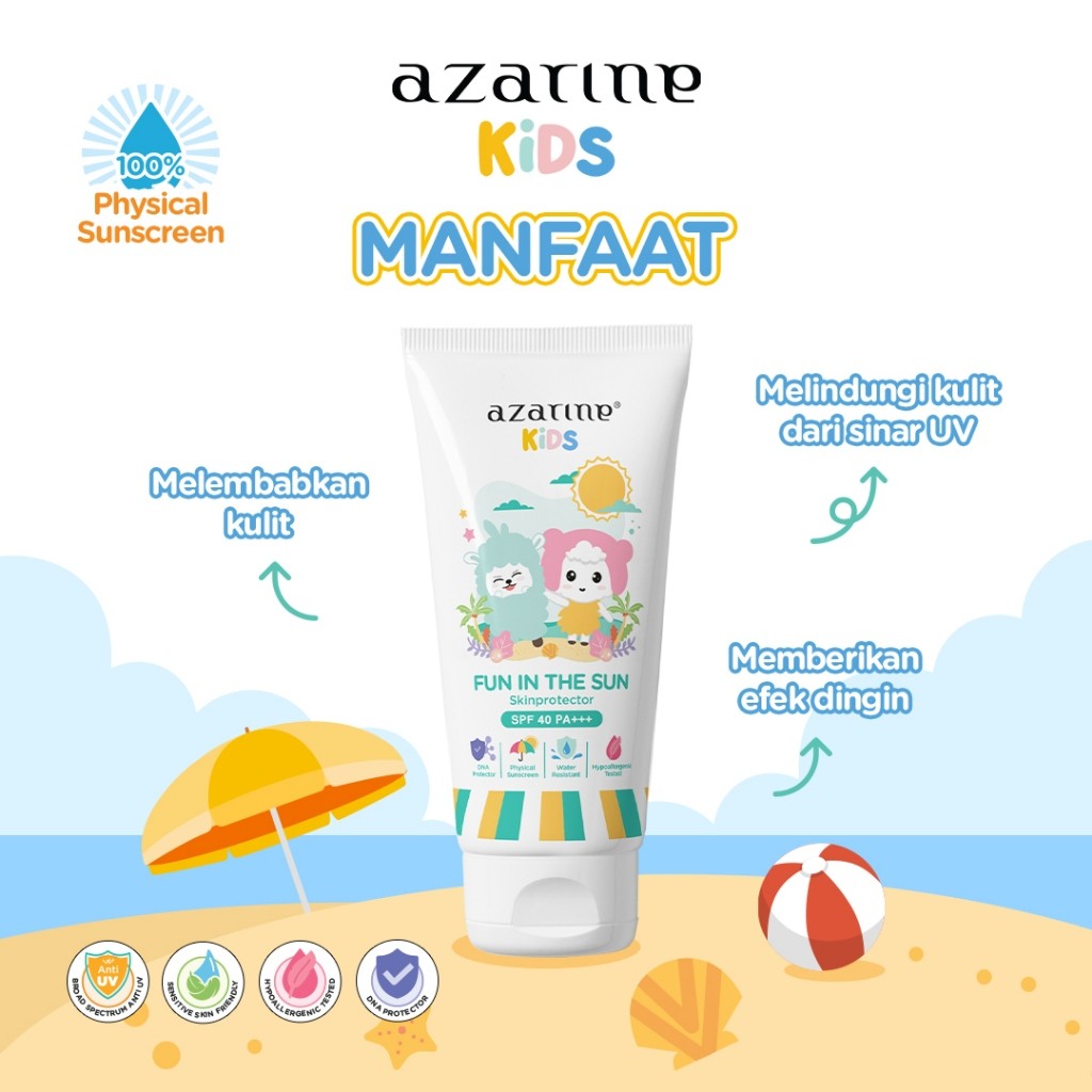 Wahana Kosmetika Indonesia Azarine® Kids Fun In The Sun Skinprotector