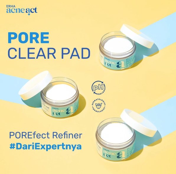 ERHA Clinic Indonesia ERHA Acneact Pore Clear Pad