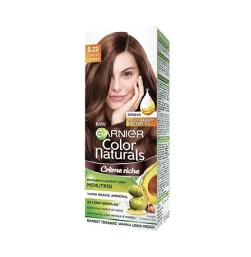 Garnier ｜ Crème Riche 5.32 (Coklat Caramel)