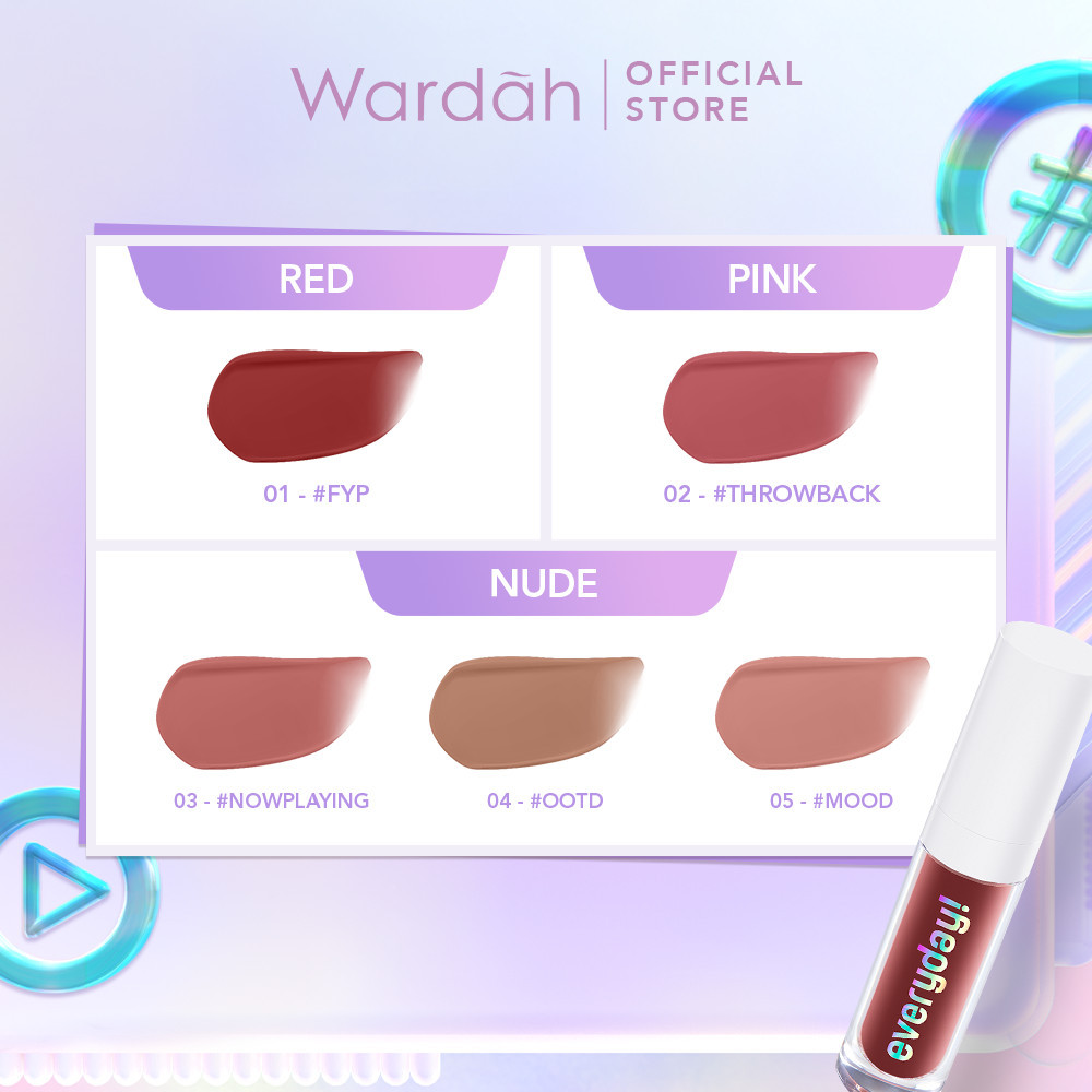 Wardah Everyday! Matte Lip Shot 03 #nowplaying