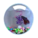 Aquarium Dinding Mini Bentuk Tabung Bahan PVC dan Akrilik 1