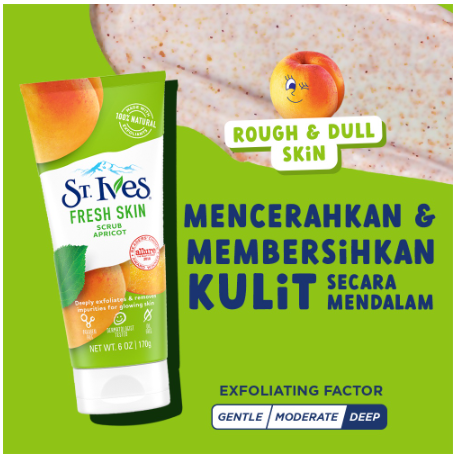 Unilever St. Ives Fresh Skin Apricot Scrub